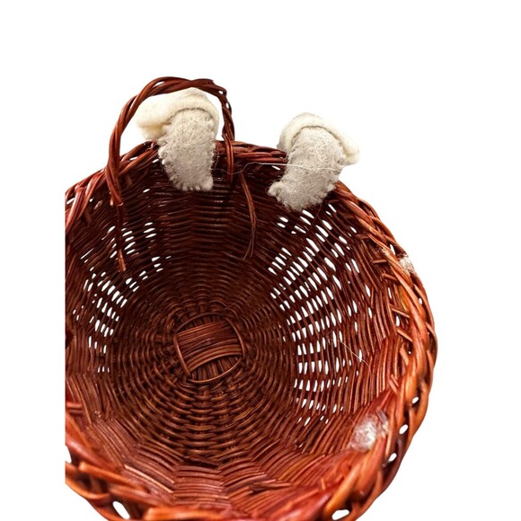 Annalee Mobilitee Vintage Mouse Pilgrim Basket With Tags 3074 - Picture 8 of 8